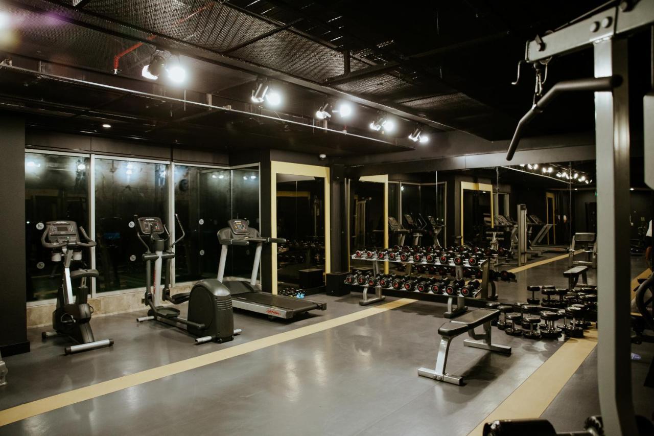 Ic Hotels Green Palace - Kids Concept Antália Exterior foto The gym at the hotel