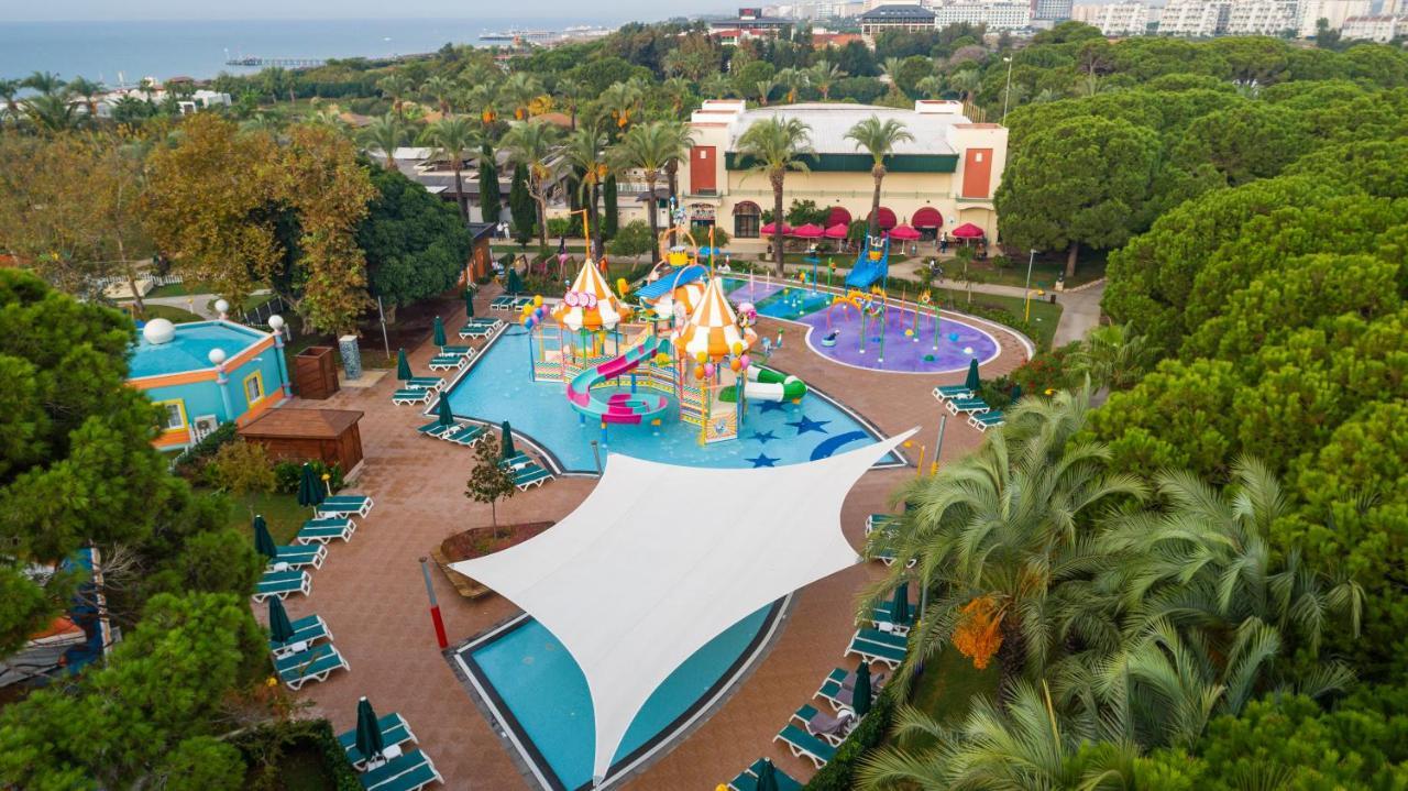 Ic Hotels Green Palace - Kids Concept Antália Exterior foto Aerial view of the park