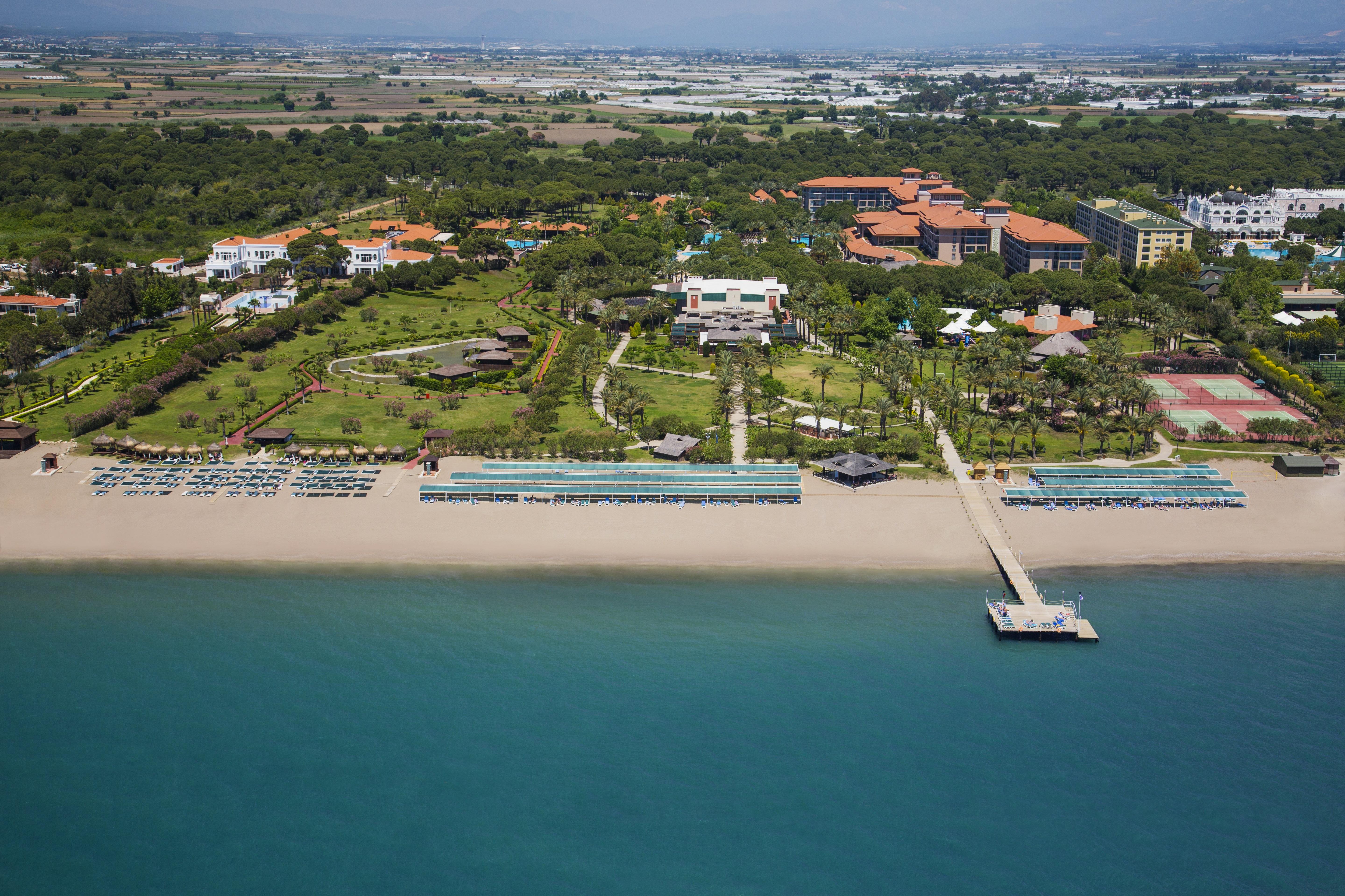 Ic Hotels Green Palace - Kids Concept Antália Exterior foto Aerial view of the resort