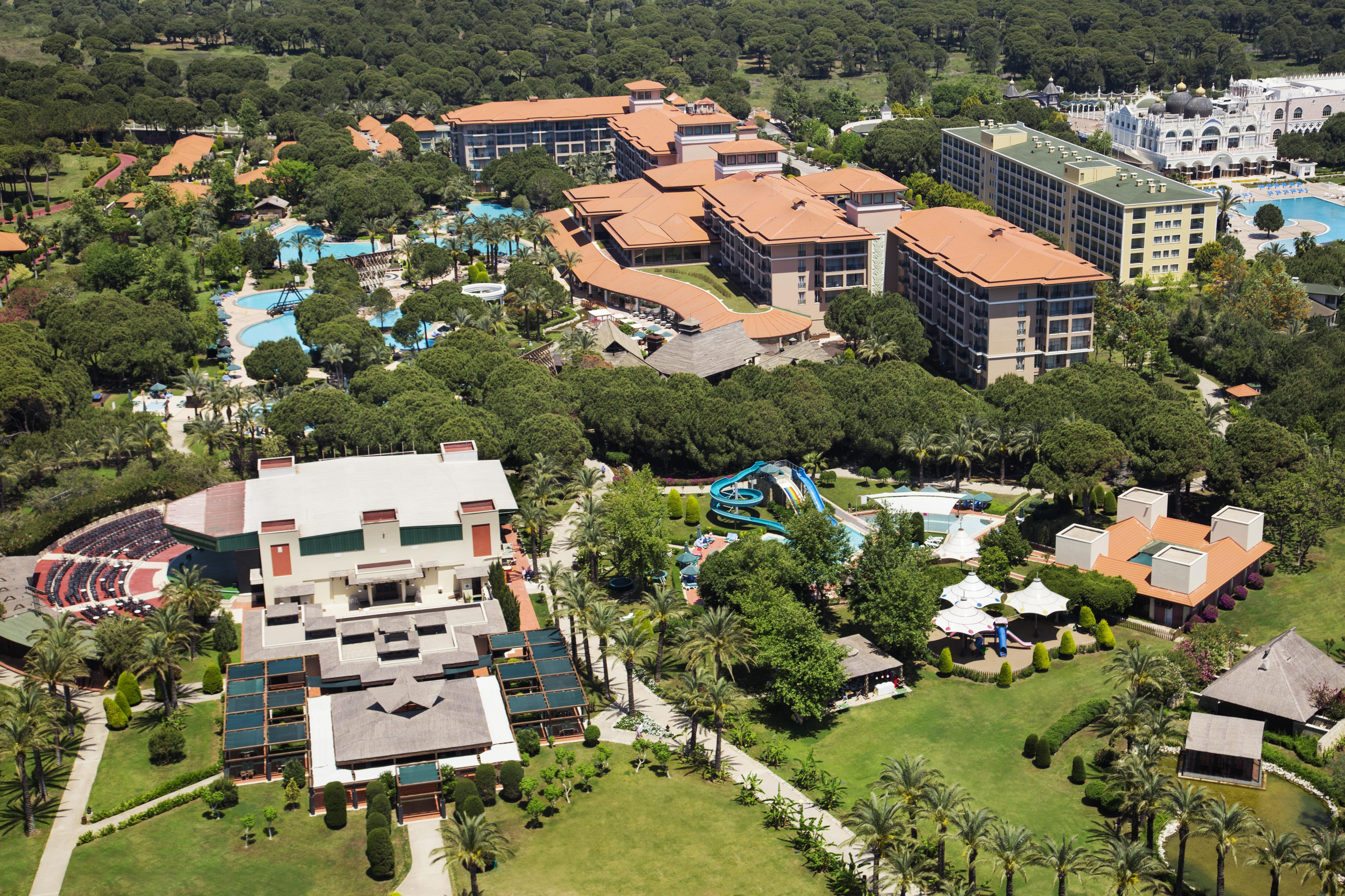 Ic Hotels Green Palace - Kids Concept Antália Exterior foto Aerial view of the resort